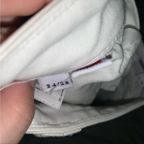 American Apparel vintage white jean shorts - Picture 4 of 4